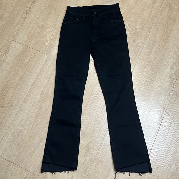 NEW! MOTHER Insider Crop Step Fray in Not Guilty SIZE 24 0824 - Picture 6 of 13